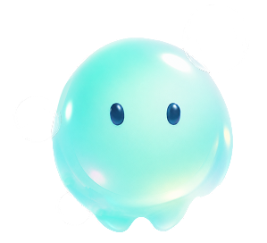 AURA turquoise bubble assistant